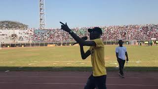 Markmuday, Drizilik & Yvonne Performance at the opening ceremony of the Sierra Leone Premier League.