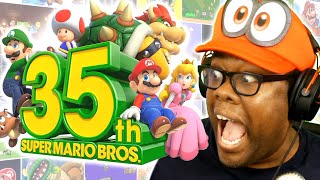 MARIO DIRECT IS REAL!!! | Super Mario Bros 35th Anniversary Direct REACTION