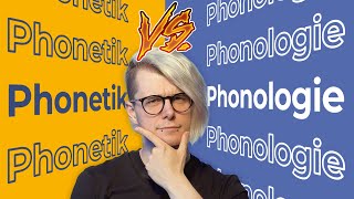 Endlich Phonetik und Phonologie unterscheiden