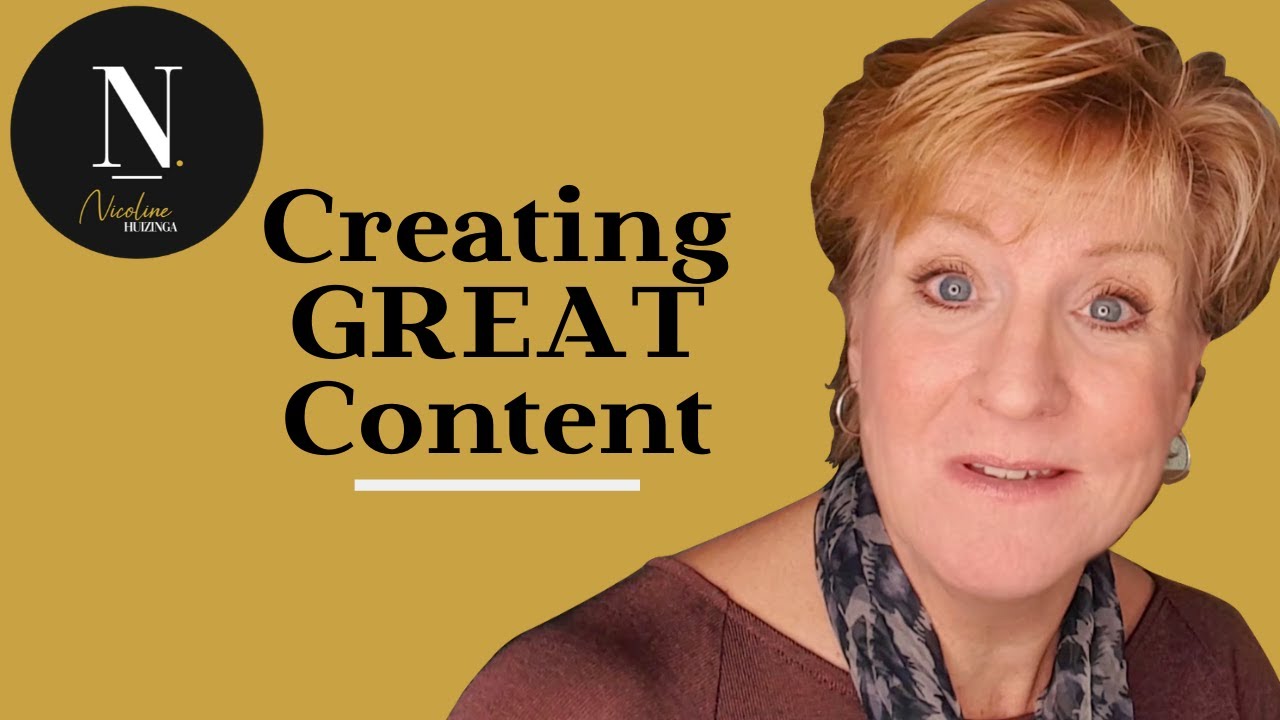 How to create great content - YouTube