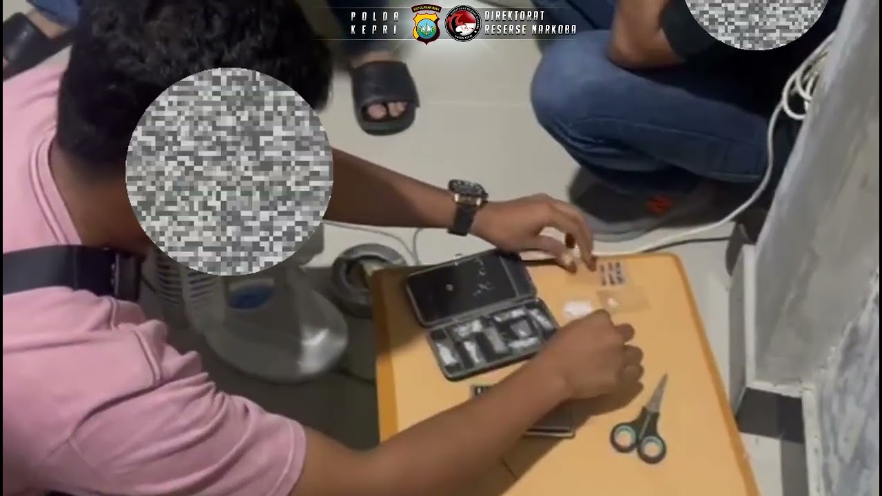 Subdit 2 Ditresnarkoba Polda Kepri amankan pelaku Narkoba