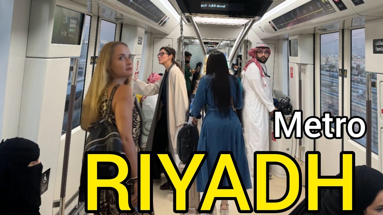 Very Modern and High Busy The Greater Riyadh Metro | Amazing Life In Saudi Arabia