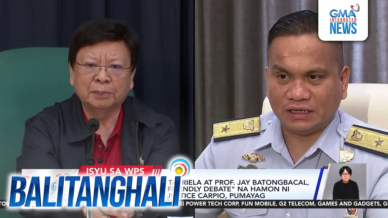 PCG's Tarriela rejects Sen. Marcoleta's call for 'friendly debate' | Balitanghali
