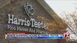 Senior shopping hours begin at Harris Teeter