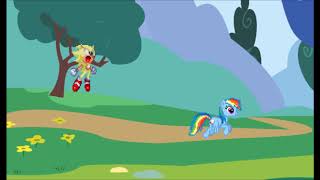 Sonic vs Rainbow Dash (RACE)