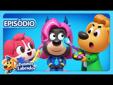 Campo de Treinamento Policial 👮🚨 Aventura na Cidade das Águas ⛲  Desenho Animado 🔍 Detetive Labrador