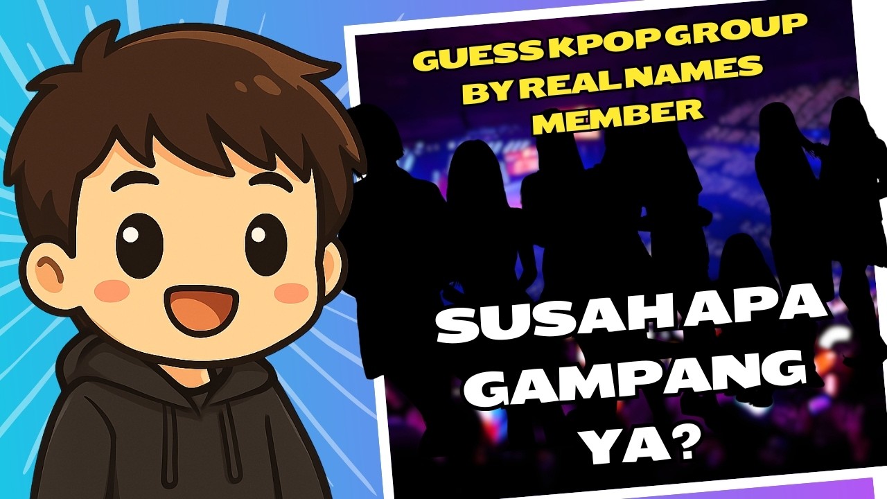 TEBAK GROUP BERDASARKAN NAMA ASLI MEMBERNYA, SUSAH APA GAMPANG YA?  [K-ZONE QUIZ INDONESIA]