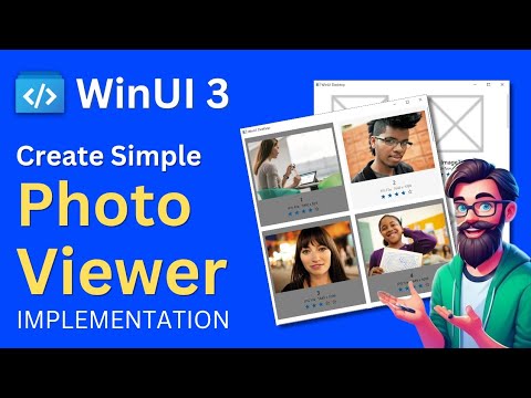 Windows UI 3 : Create a simple photo viewer with WinUI 3 | Windows App ...