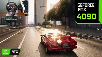 Lamborghini Countach 25TH 88 - Need For Speed Unbound - Steering Wheel Gameplay - RTX 4090