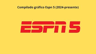 Espn 5 Latinoamérica Gráficas 2024- Presente