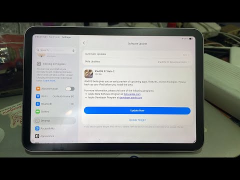 iPad mini 6 on iPadOS 27!