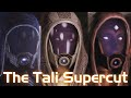 The tali supercut mass effect trilogy all scenes remastered face mod textures  cinematics