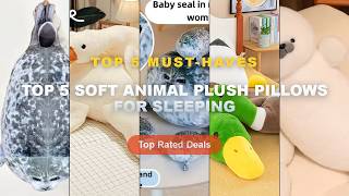 Top 5 Soft Animal Plush Pillows For Sleeping: Top 5 Best Sellers - Seal Soft Plush Toy Cute Animal I screenshot 3