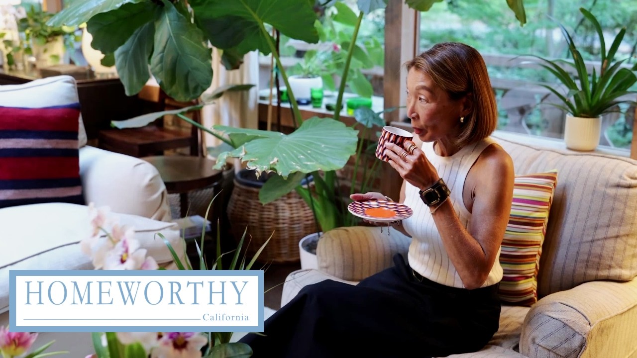 Экскурсия по дому в Калифорнии | Стильный дом, где мода сочетается со спокойной жизнью