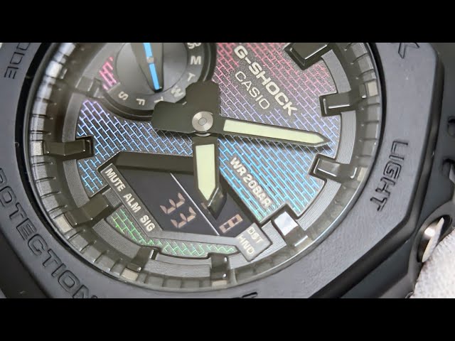 G【GA-2100RW-1AJF】SHOCK - YouTube