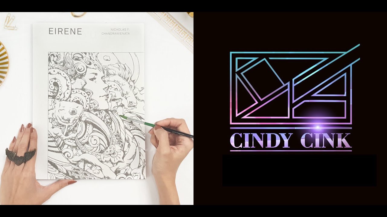 EIRENE by Nick Filbert I Coloring Book Flip Through