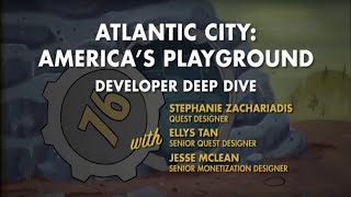 Fallout 76 – Americas Playground Developer Deep Dive