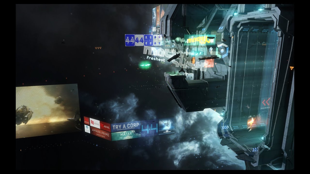 Eve OnlineCrazy ambient sounds at Jita station 🌌 YouTube