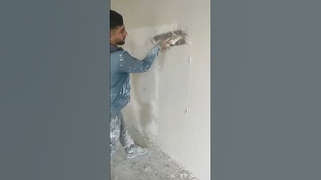 gypsum plastering method #gypsum #gypsumboard #plastering