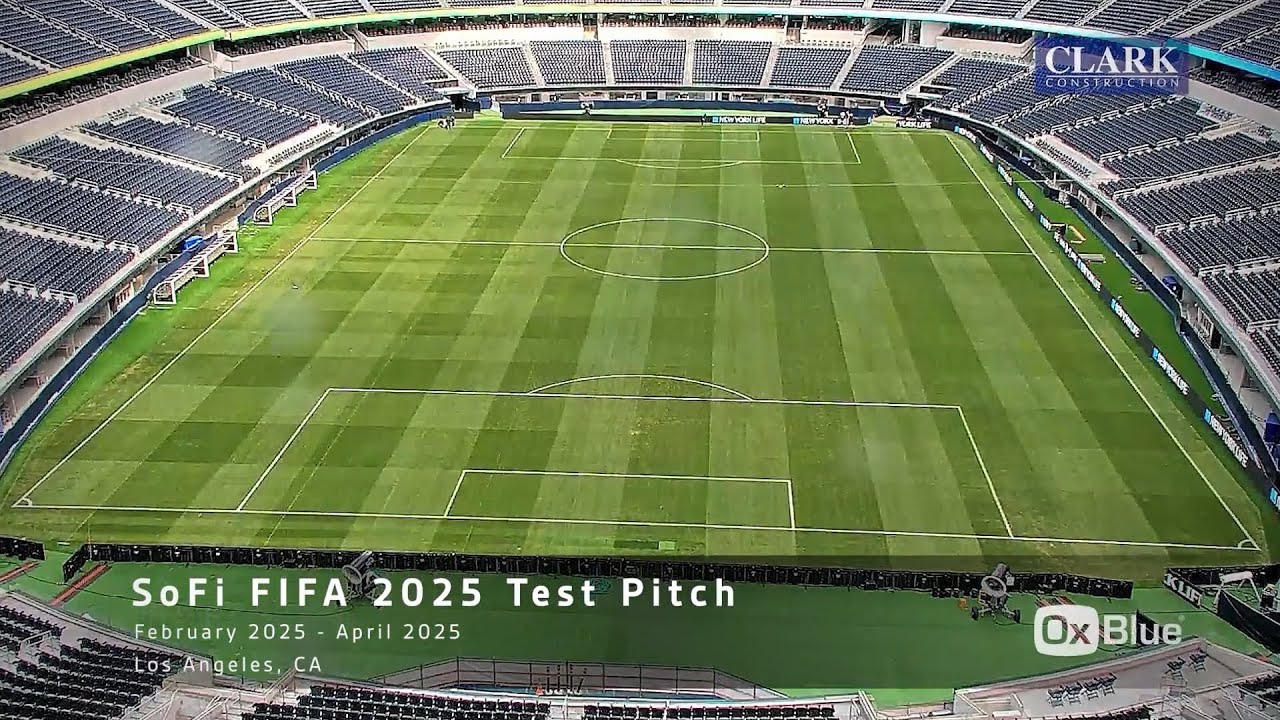 SoFi FIFA World Cup Modifications Time-Lapse