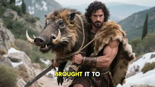 Hercules Fourth Labour The Capture Of The Erymanthian Boar