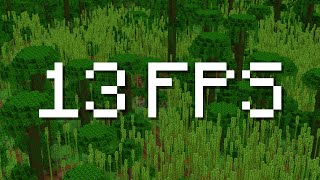 Minecraft's FPS Sucks, so I Actually Fixed It.