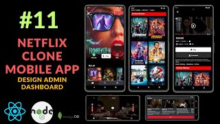 #11 Design Admin Dashboard | Netflix Clone App
