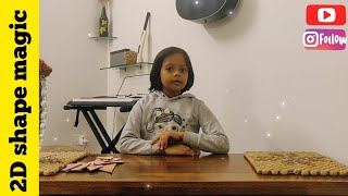 Celebrity 2D Shape magic | Maths puzzle | Square puzzle | Handmade Jigsaw | Shapes puzzle Wealth