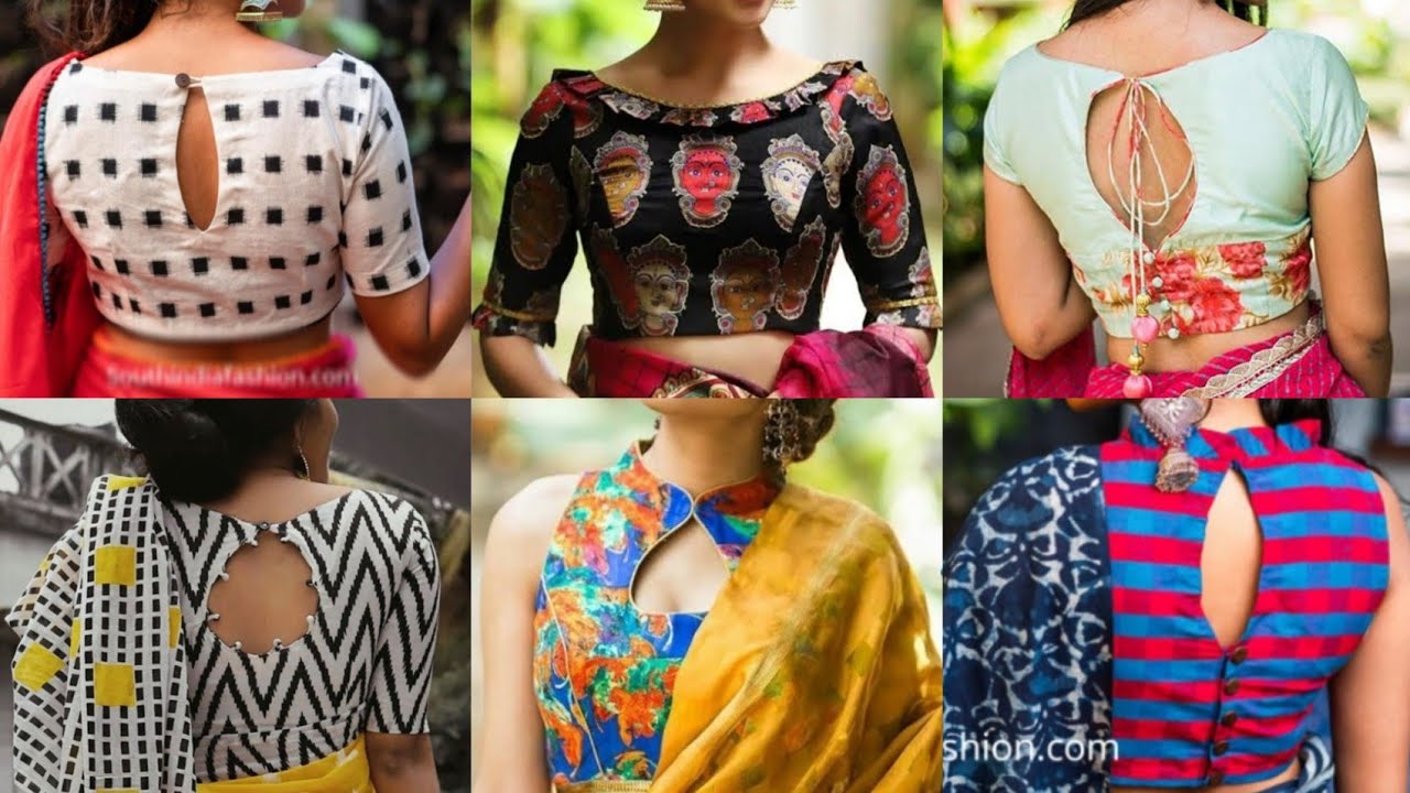 top 30 cotton blouse design/cotton blouse pettern/new modal cotton ...