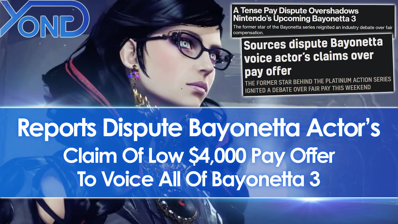 Sources & Reports Dispute Original Bayonetta Actor’s Claim Of Low $4000 Pay To Voice Bayonetta 3
