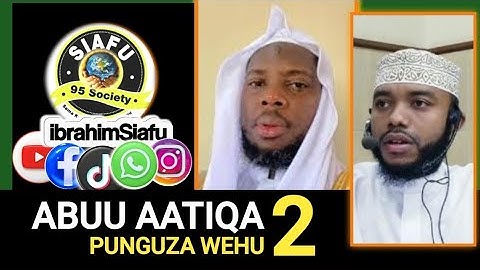 ABU AATIQA HATA UKIJUA BACHU KASOMA WAPI ITAKUSAIDIA NINI IFATILIE FAMILIA YAKO INASOMA WAPI SIO ||2