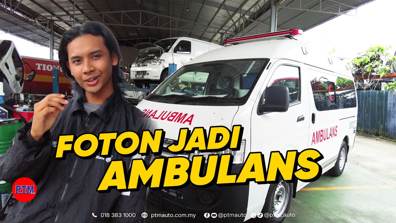 Foton Transformed into a Life-Saving Ambulance!