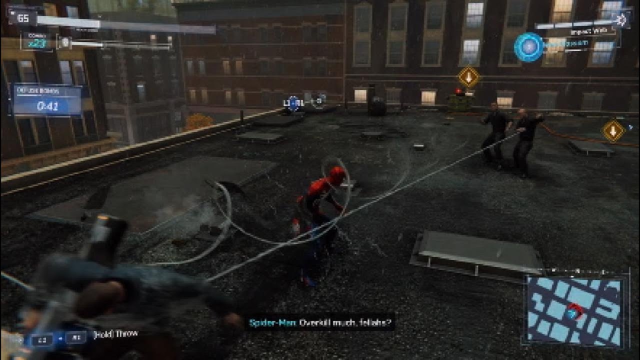 Spider-Man Remaster PS5 Tripple Trip Mine Takedown