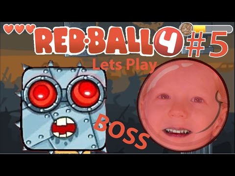 Видео: Играем в игру Red ball 4 Красный мяч Часть #5 КОНЕЦ, The End! ГЛАВНЫЙ БОСС!