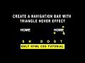 How to Create a navigation bar | HTML + CSS