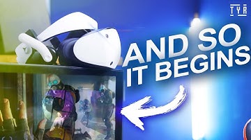 Half Life Alyx running on PSVR2 for the First Time.