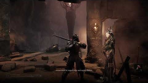 Mortal Shell - Awakening Sester Genessa in the Sanctum of Flame (Dialogue)