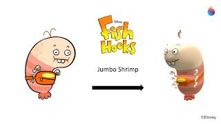 Paint 3D Tutorial: Jumbo Shrimp ~ from the series Fish Hooks (2010-2014)