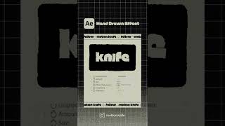 Adobe After Effects | Hand Drawn Effect #shorts #aftereffectstutorial #aftereffects