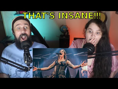 MY WIFE REACTS TO NIGHTWISH THE PHANTOM OF THE OPERA FT HENK POORT (LIVE) REACTION