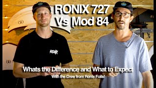 Ronix Foil Boards:  How to choose betweeen the 727 VS Mod