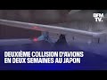 Japon: deux avions se heurtent au sol, aucun blessé