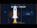 Rocket Thrust + Liquid Ejection Force | Fluid Mechanics L21 | JEE/CBSE