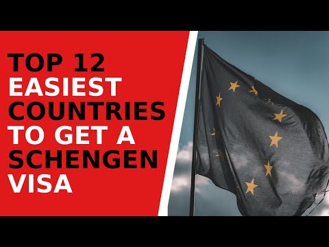 Video: Uz Kuru Valsti Ir Visvieglāk Iegūt Šengenas Vīzu