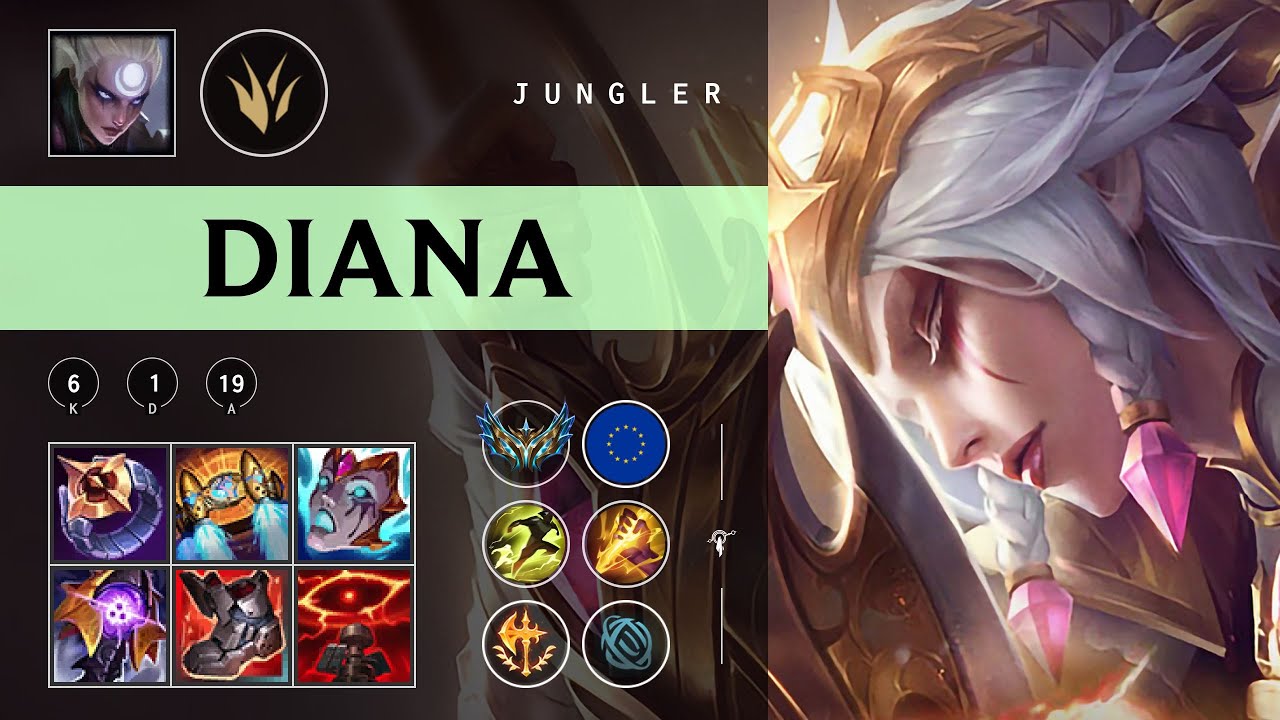 Diana Jungle vs Sylas - EUW Challenger Patch 25.23