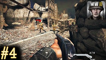 WORLD WAR HEROES: WW2 SHOOTER - PART 4 (IOS / ANDROID - 1080P ULTRA GAMEPLAY)