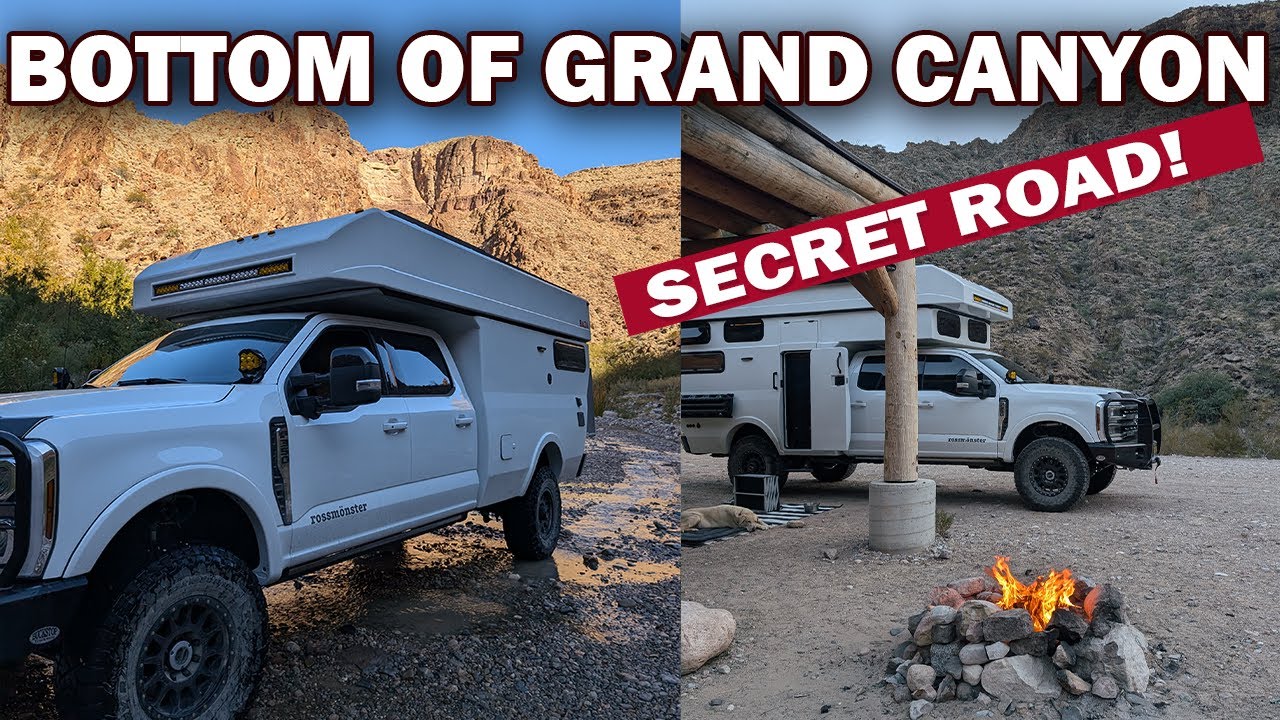 Secret Road to the Bottom of the Grand Canyon: Camping Where Few Ever Go