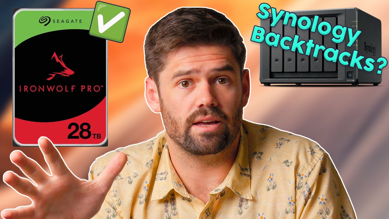 SYNOLOGY снова разрешает использование сторонних дисков — обновление DSM 7.3