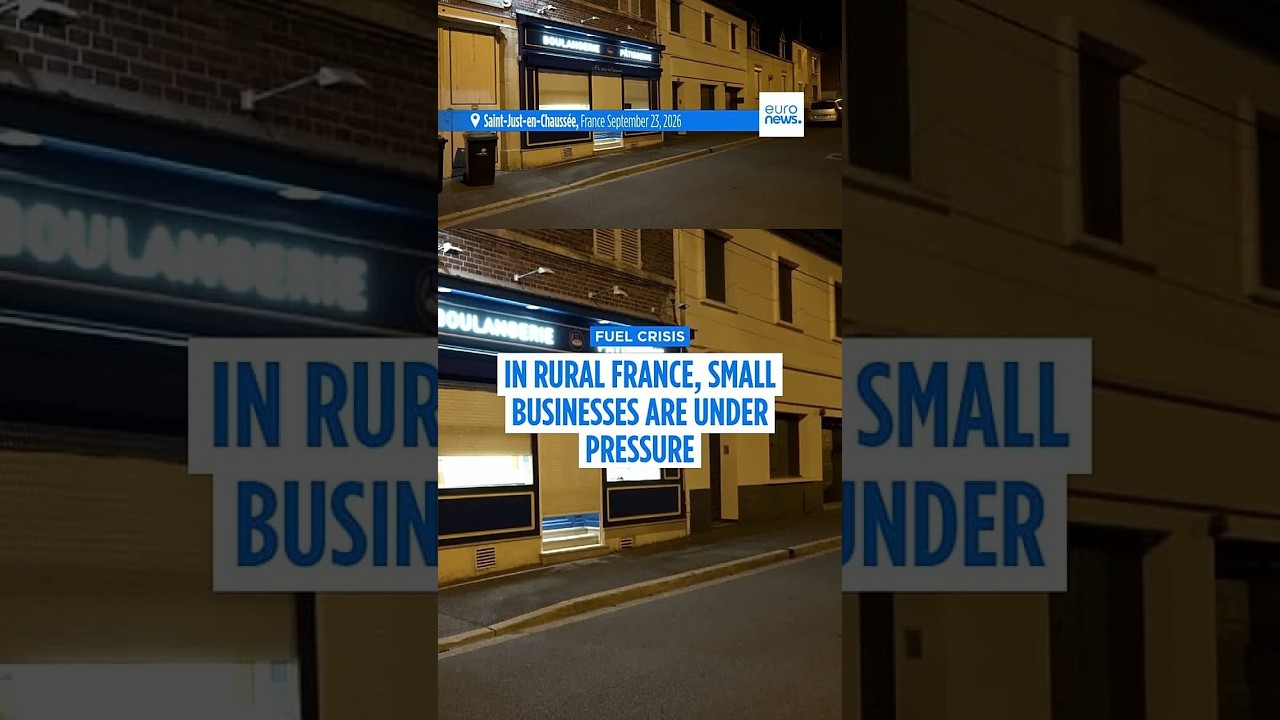 Small businesses in rural France bears the brunt of energy crisis triggered by Iran war
