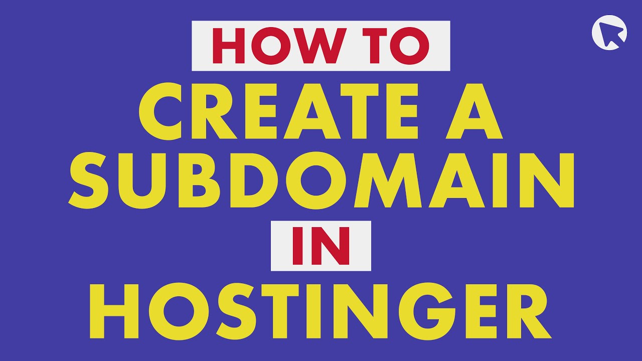 How to Create a Subdomain in Hostinger and Install WordPress | Step by ...